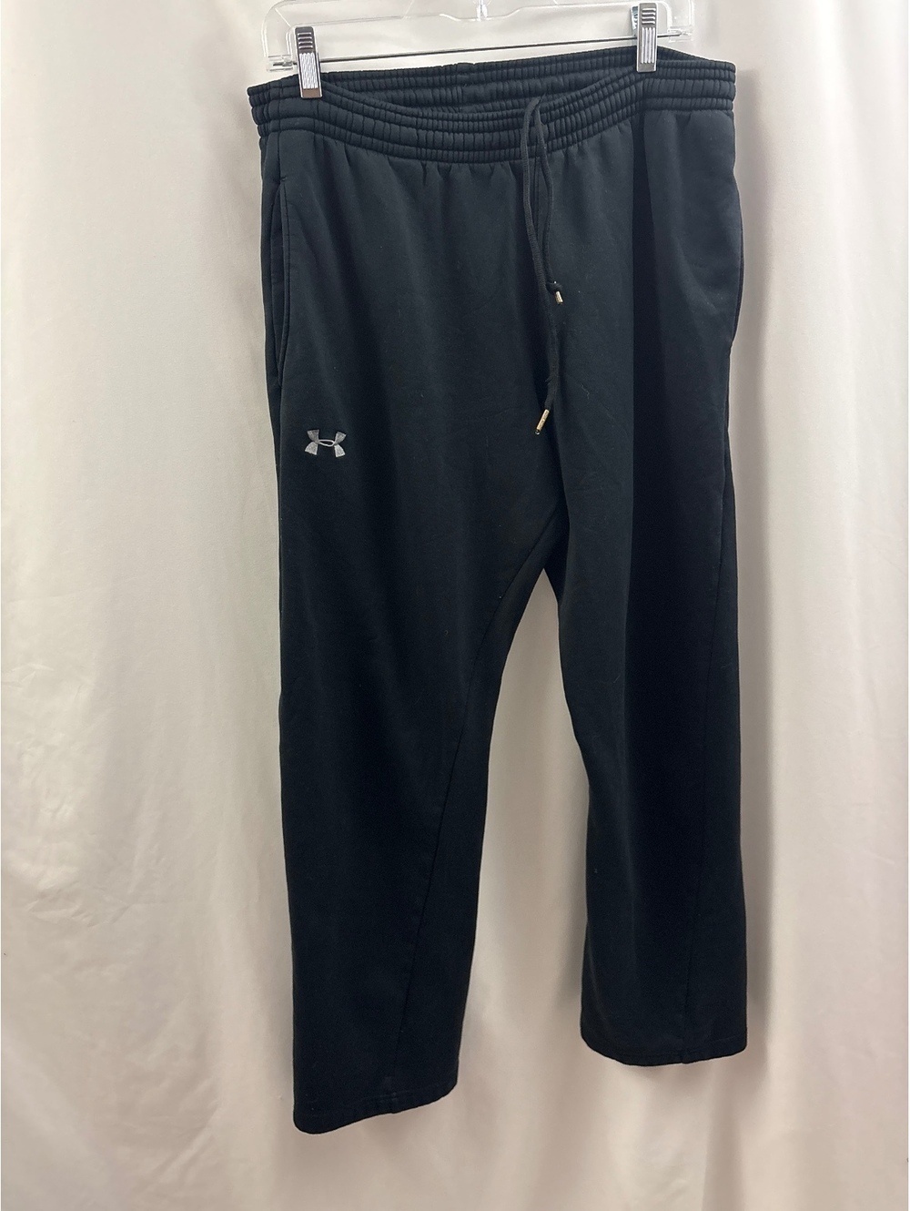 Under Armour Men's Black Loose Fit Sweatpants Medium Joggers